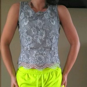 Escada Silvery Top